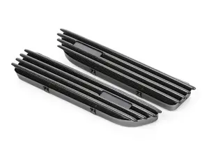 Autotecknic Replacement Carbon Fiber Fender Grilles - E46 Coupe & Cabrio / M3