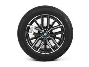 Genuine BMW 18" Style 838M Wheel & Tire - Midnight Gray - BMW U11 X1, E10 X2
