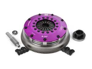 8 In. Twin Solid Ceramic Disc Clutch And Flywheel Kit