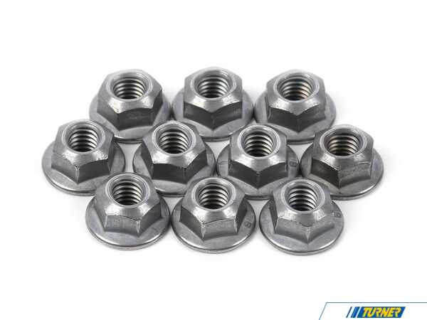 Genuine BMW Self Locking Nut - Pack Of 10 07119905949KT