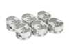VAC Motorsports CP Carrillo Forged Piston Set - M52 2.8L - 85.5mm - 11:1 - W/ Heavy Duty Pins, Skirt Coating, & Dome Coating CP-FPS-M52-855 View 3