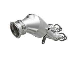 DIRECT-FIT CATALYTIC CONVERTER; OEM GRADE; MEETS FEDERAL REQUIREMENTS; EXCL CALIFORNIA MODELS