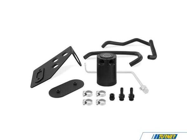 Mishimoto Mishimoto Baffled Oil Catch Can Kit - Black -  2020+ Toyota Supra MMBCC-SUP-20CBE