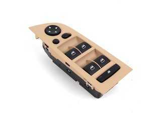 Genuine BMW Window Lifter Switch, Driver - 61319217334 - Beige