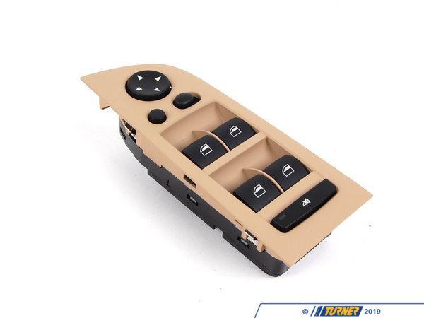 Genuine BMW Genuine BMW Window Lifter Switch, Driver - 61319217334 - Beige 61319217334