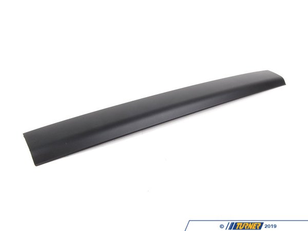 Genuine BMW Genuine BMW Exterior Upper Trunk Lid Tri 51498190693 - Schwarz 51498190693