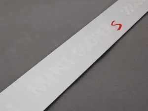 Genuine MINI Cooper S Logo Door Sill For Rocker Panel Cover