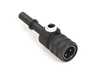 Precision Raceworks Precision Raceworks Universal Fuel Line NPT Tap - Quick Disconnect Adapter With 1/8" NPT Port - 5/16" (7.89mm) 201-0405 View 3