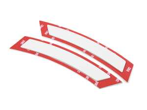 AutoTecknic Painted Front Bumper Reflectors (Alpine White) E92 3-Series | E93 3-series