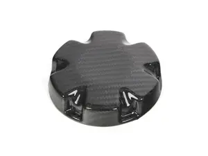 AutoTecknic Dry Carbon Coolant Expansion Tank Cap Cover - Gloss Carbon