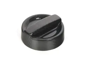 AutoTecknic Dry Carbon Competition Oil Cap Cover - Type 1 - For Various BMW and MINI models