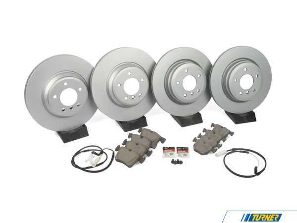 Packaged by Turner Front & Rear Brake Service Kit - E90 E92 335i xDrive 34116855000RPKT6