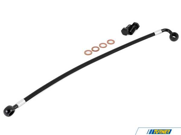 ECS ECS Stainless Steel Turbocharger Oil Supply Line Upgrade - N14/N18 057134LA01