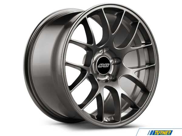 APEX Wheels Apex EC-7 18x9.5" ET35 Wheel - 5x114.3mm / 70.5mm - Anthracite EC71895ET35AN114