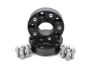 H&R 35mm DRA Series Bolt-On Wheel Spacers - Black - 72.5mm CB - E53 X5