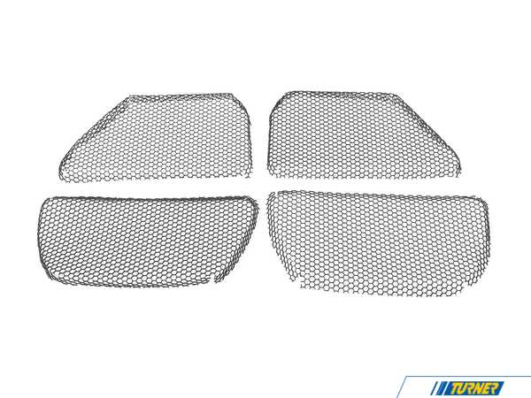 Vorsteiner Aero Front Grille Mesh Set - For BMV3325 Without Active Cruise Control BMV3025-ABS