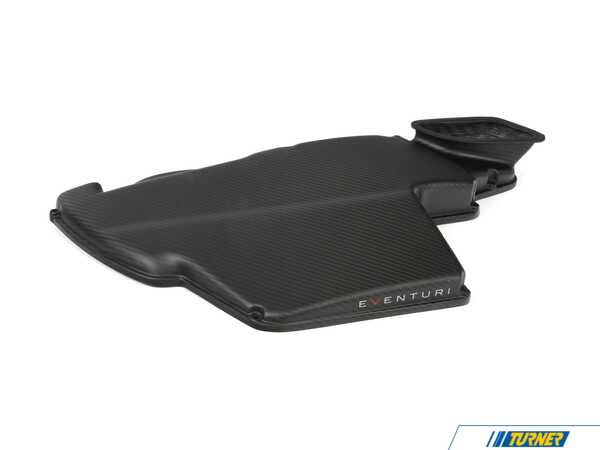 Eventuri Eventuri BMW E9X M3 (S65) Black Carbon Airbox Lid - Matte EVE-E9X-CFM-ARB