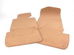 Genuine BMW Carpeted Floor Mat Set - Beige