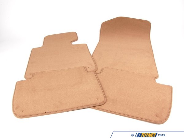 Genuine BMW Genuine BMW Carpeted Floor Mat Set - Beige 51478227522