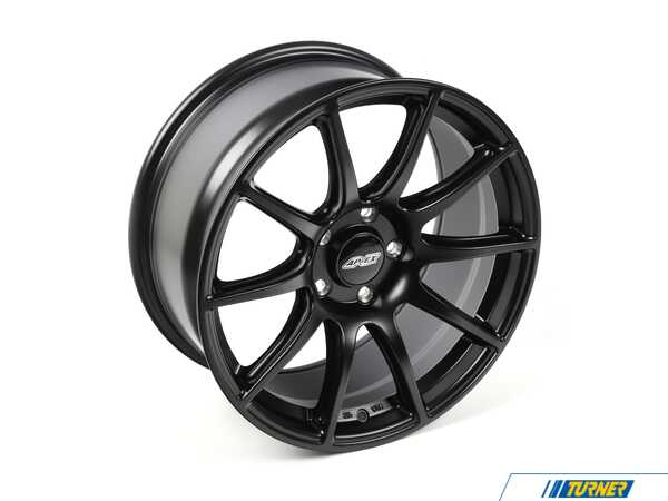 APEX Wheels 18x8.5" ET35 Satin Black APEX SM-10 Wheel SM101885ET35SMBK