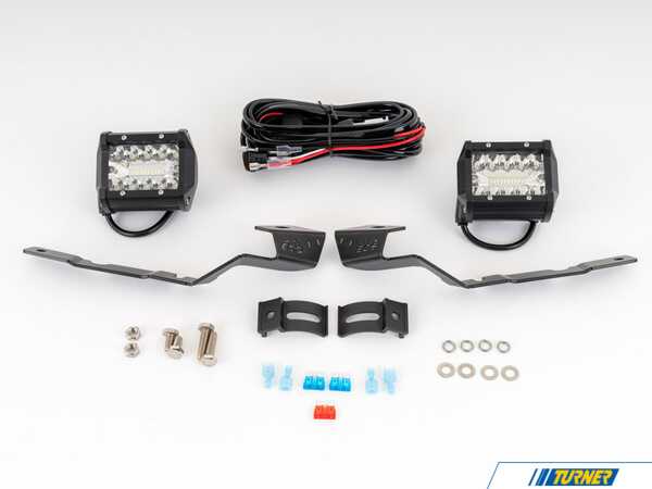 ECS ECS Ditch Light Brackets & LED Lighting Package - E70 X5 057403la02KT