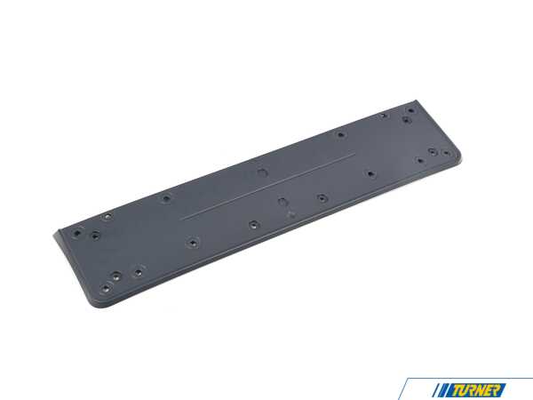 Genuine BMW Genuine BMW Licence Plate Base Primed M - 51117899474,E60 M5 51117899474