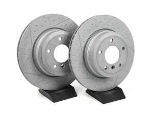 Rear Brake Rotors - Pair (324x22)