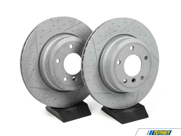 Zimmermann Rear Brake Rotors - Pair (324x22) 34216795754KT