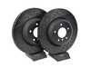 ECS BMW E60 Rear V5 Drilled & Slotted Brake Rotors - Set (345x24) 34216763827-XS View 1
