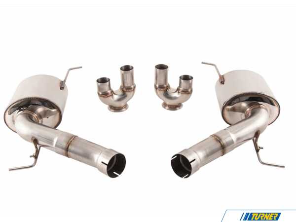 AWE Tuning BMW F3X 340i Touring Edition Axle-Back Exhaust - Chrome Silver Tips (90mm)
