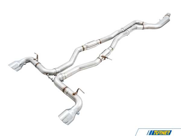 AWE AWE Track Edition Cat-Back Exhaust - Chrome Silver Or Diamond Black Tips - Toyota A90 GR Supra B58 3.0L A90B58CBTRK