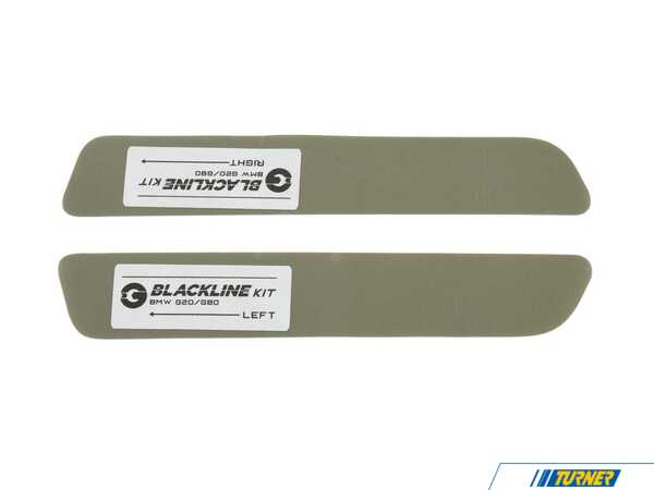 Goldenwrench Supply Co Blackline Taillight Overlay Kit - G20/G80 Pre LCI G80PRE