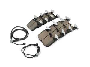Akebono Euro Ceramic Front & Rear Brake Pad Set