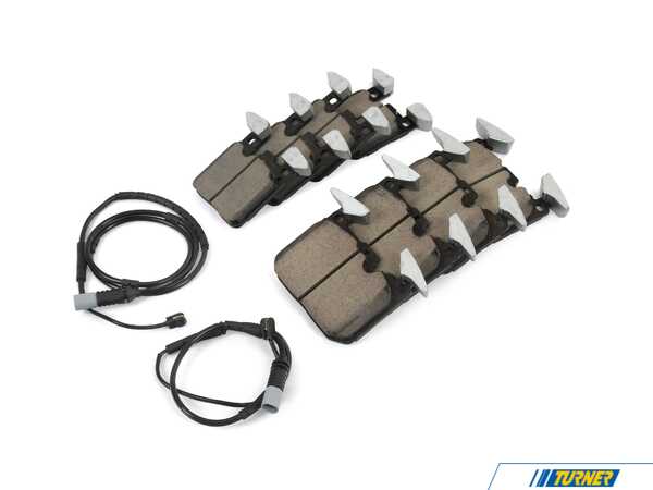 Akebono Akebono Euro Ceramic Front & Rear Brake Pad Set EUR1880KT2