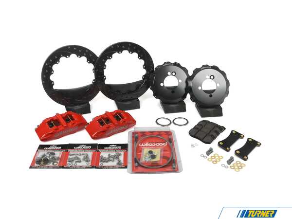 Wilwood Wilwood Dynapro 6 Front Hat Kit 12.88in Drilled Red - 1st & 2nd Gen Mini 140-13062-DR