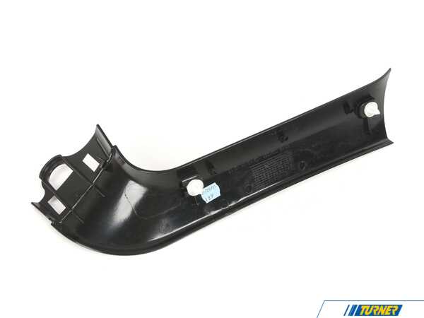 Genuine BMW Genuine BMW Left Trunk Lid Panel Trim Schwarz - 51497246419 - F25 51497246419