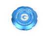 Goldenwrench Supply Co BMW F30 Blackline Washer Fluid Cap Performance - Motorsport Blue FXXWFC-B View 6