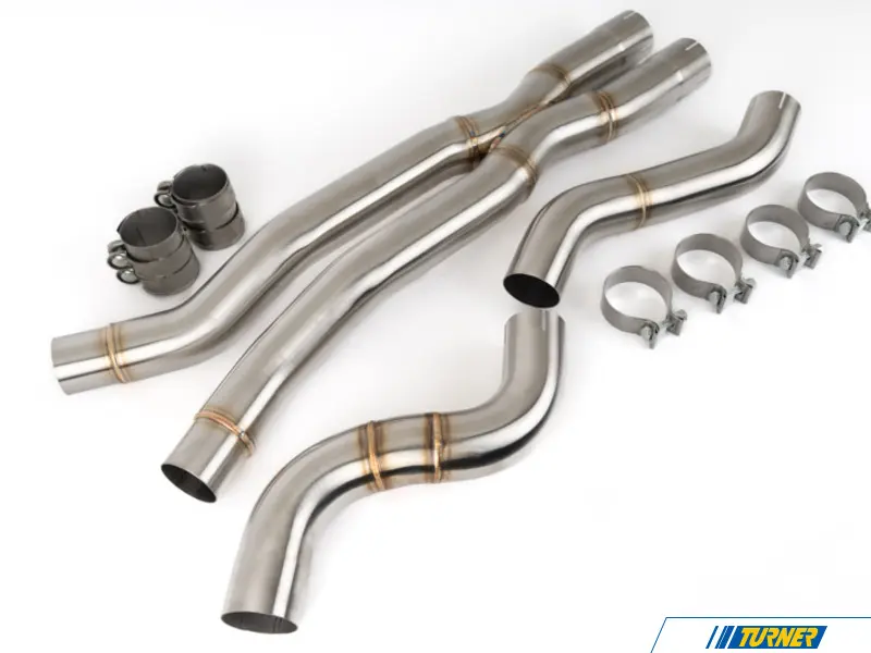 チューイングボーン 044868LA01 - Center Resonator Delete/X-Pipe Kit - G80 M3, G82/G83