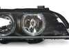 Anzo Anzo Projector Headlights W/ Halo - 5-Series E39 - Black anz121017 View 3
