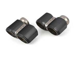 BMW G8X M2 M3 Akrapovic Tail Pipe Set - Octagonal Carbon Design