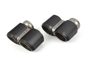 BMW G8X M2 M3 Akrapovic Tail Pipe Set - Octagonal Carbon Design