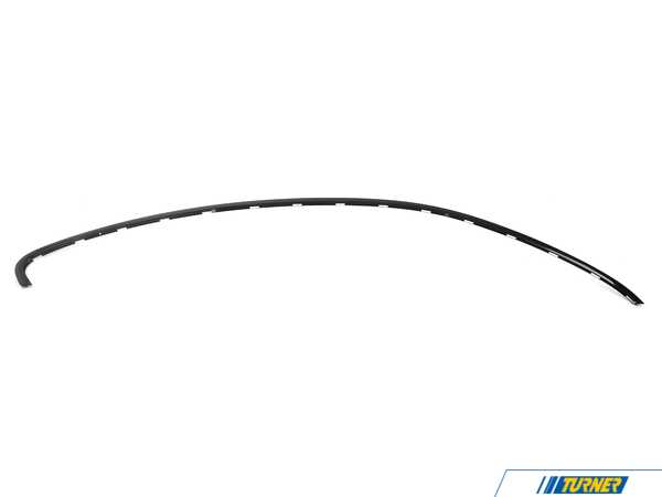 Genuine BMW Genuine BMW Roof Frame Strip, Right Glanzschwarz - 51717008586 - E63 51717008586