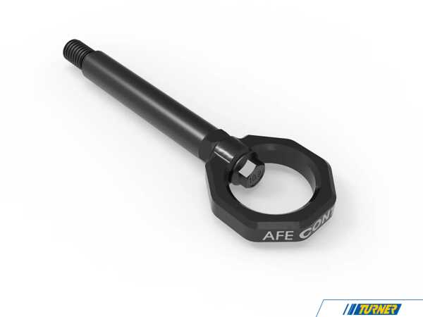 AFE aFe CONTROL Front / Rear Tow Hook - Black 450-502004-B