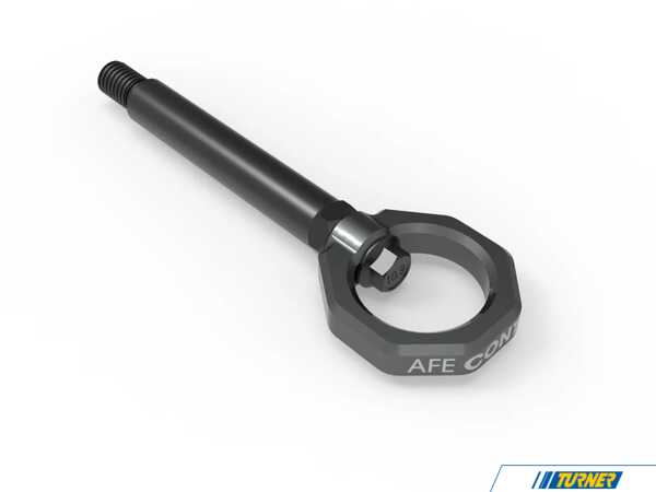 AFE a Fe CONTROL Front / Rear Tow Hook - Gray 450-502004-G