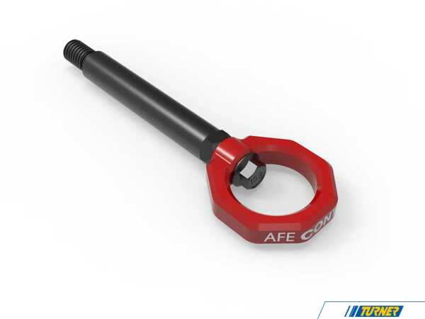 AFE aFe CONTROL Front / Rear Tow Hook - Red 450-502004-R
