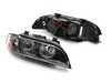 Anzo Anzo Projector Headlights W/ Halo - 5-Series E39 - Black anz121017 View 15