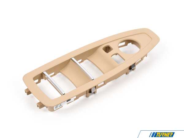 Genuine BMW Genuine BMW Driver's Side Mirror Switch Cover - Beige - BMW F30 F31 F34 F36 F80 (LCI Models) 51417403897