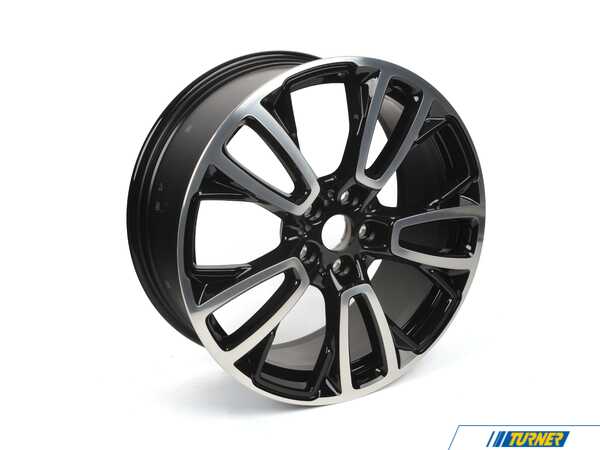 Genuine MINI 592 MINI JCW Circuit Spoke 19" (5x112) - Jet Black Two Tone - Priced Each  36106888853