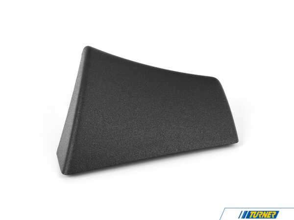 Genuine BMW Genuine BMW Cover, Belt Deflection Right Schwarz - 51433421472 - E86 51433421472