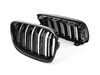 AUTOTECKNIC Dual-Slat Carbon Fiber Front Grille Set - F87 M2 | F22 2-Series ATK-BM-0172-DS-C View 3